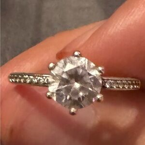 Pandora Ring. Sterling Silver